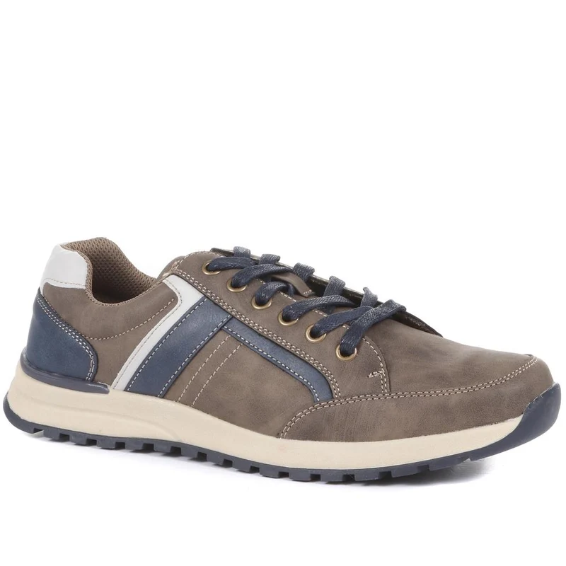 Lace Up Trainers - CHANG34001 / 321 142 - Brown