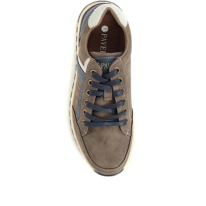 Lace Up Trainers - CHANG34001 / 321 142 - Brown