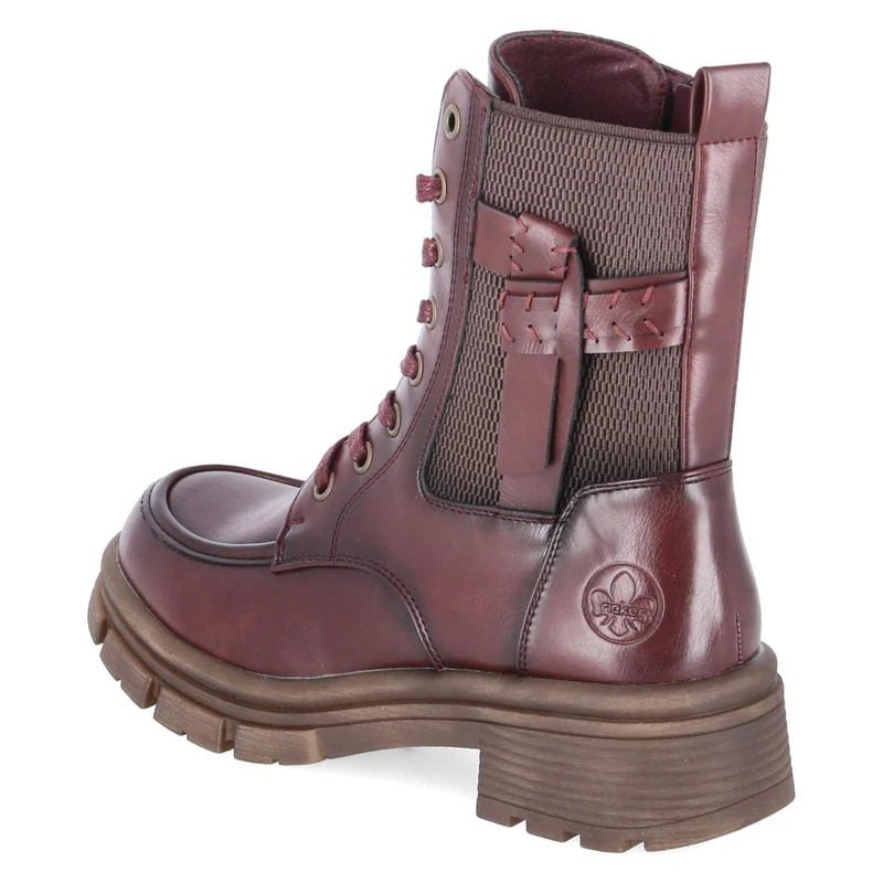 Schnürstiefeletten Schwarz