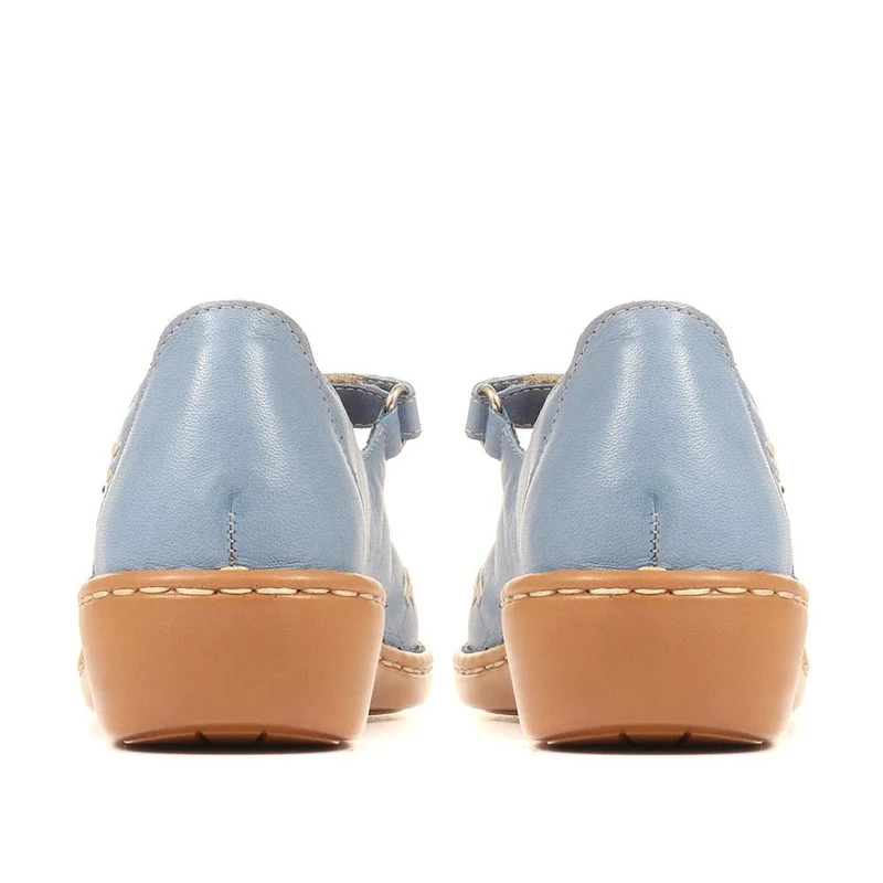 Touch-Fasten Mary Janes - AS2400 / 308 534 - Denim