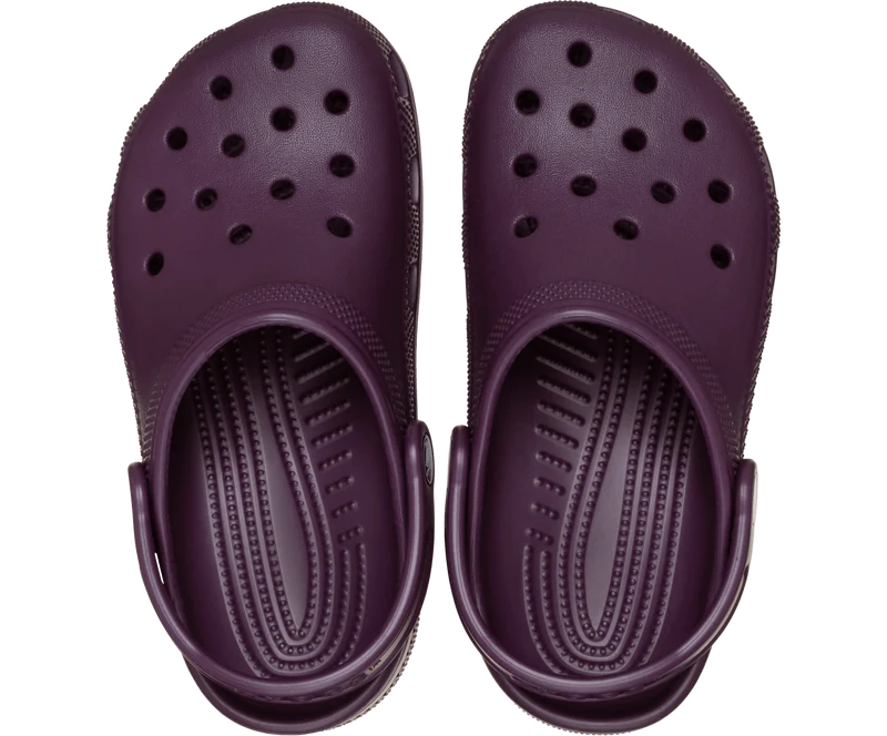 CROCS Kinder Classic Clog | Plüschpflaume