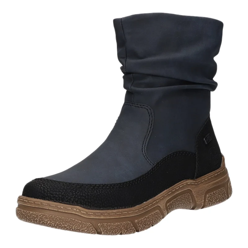 Rieker Schlupf-/Reißverschlußstiefelette Warmfutter bis 35mm Absatz (casual)