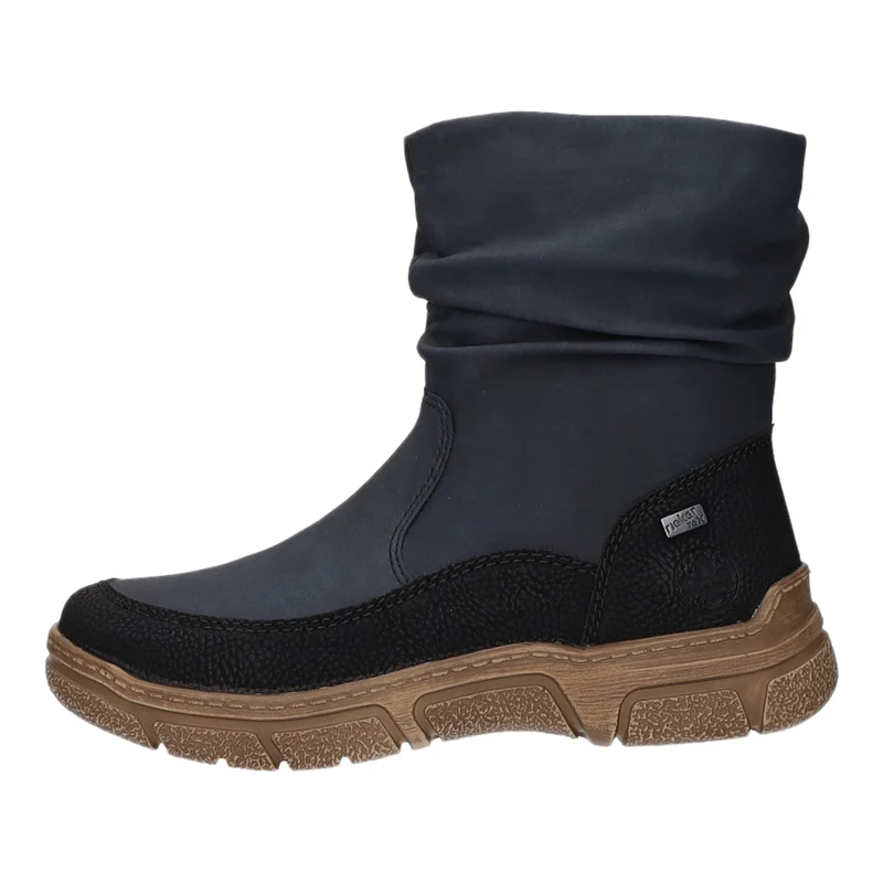 Rieker Schlupf-/Reißverschlußstiefelette Warmfutter bis 35mm Absatz (casual)