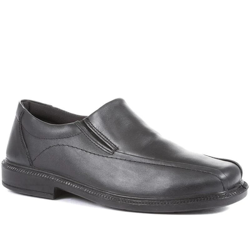 Leather Slip On Shoes - RAJ1601 / 124 914