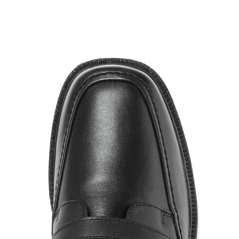 Adjustable Leather Shoes - RAJ1602 / 124 915 - Black