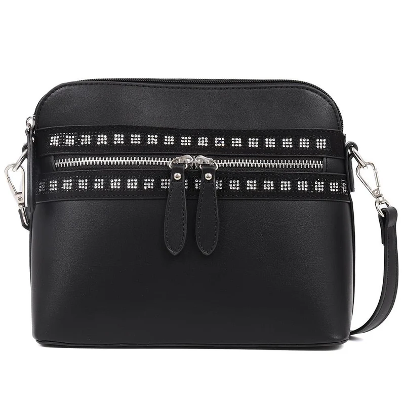 Zip-Fasten Crossbody Bag - RIM37005 / 323 896 - Black