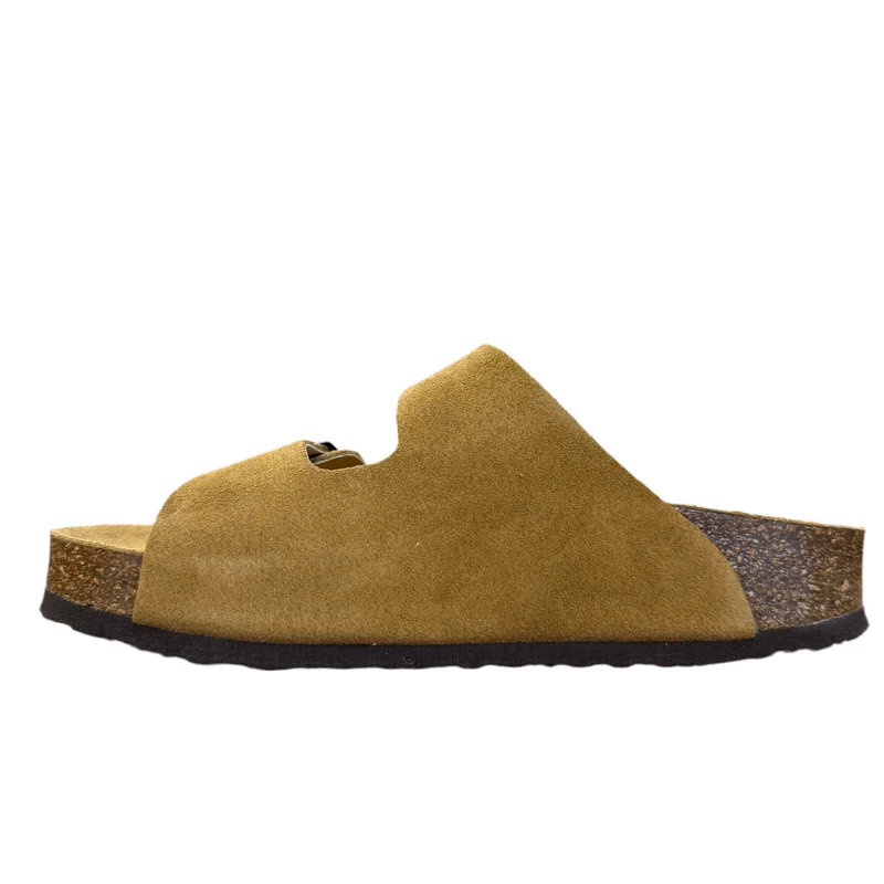 Plakton Malaga Mid Wildledersandale für Damen - Toffee