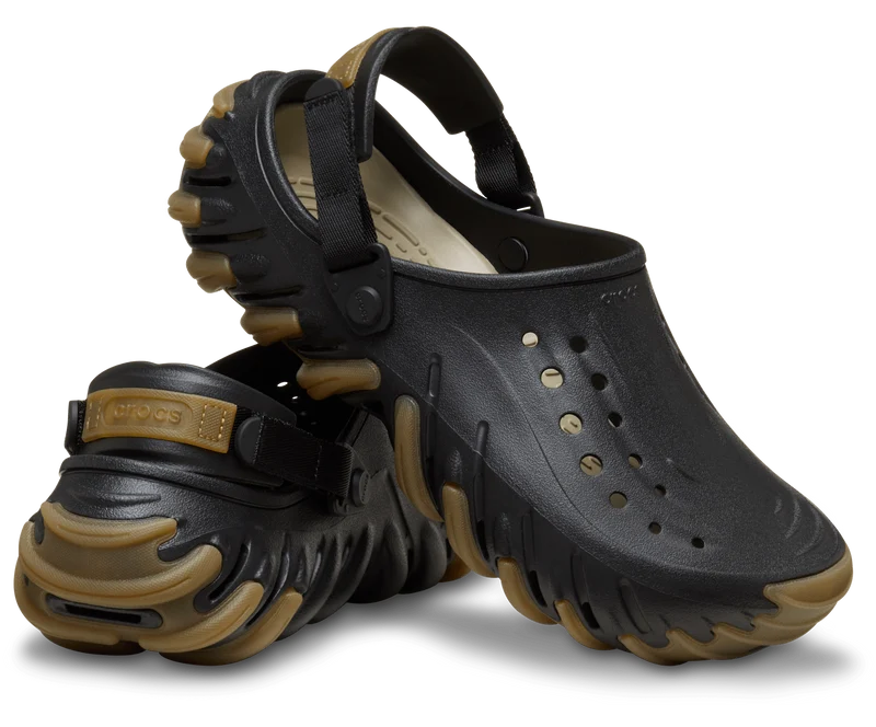 CROCS Unisex Echo Gum Clog | Schwarz