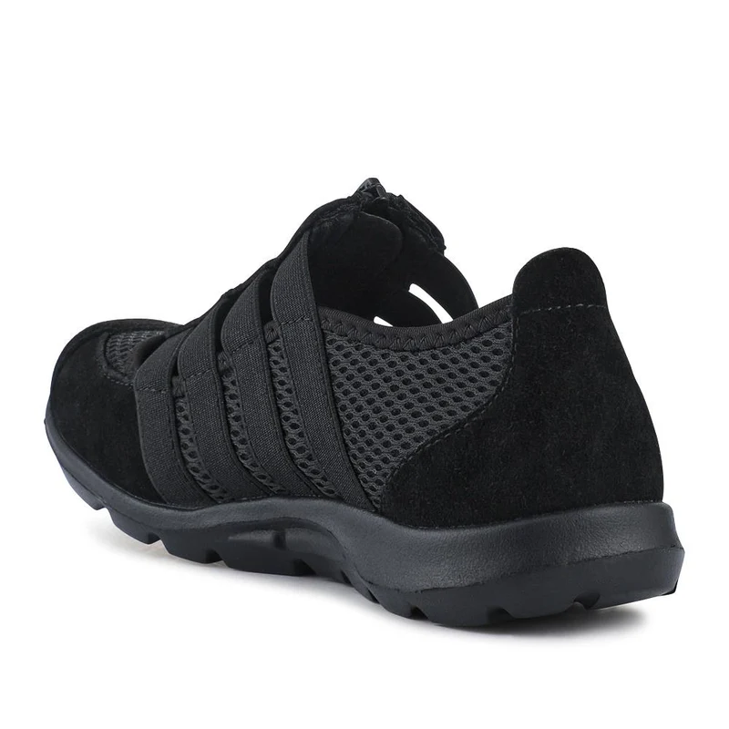 Leather Slip-On Shoes - BRK24000 / 308 245 - Black