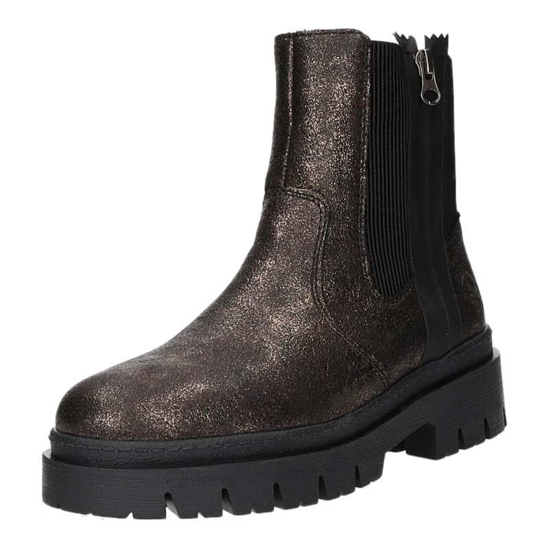 Rieker Schlupf-/Reißverschlußstiefelette Warmfutter bis 35mm Absatz (casual)