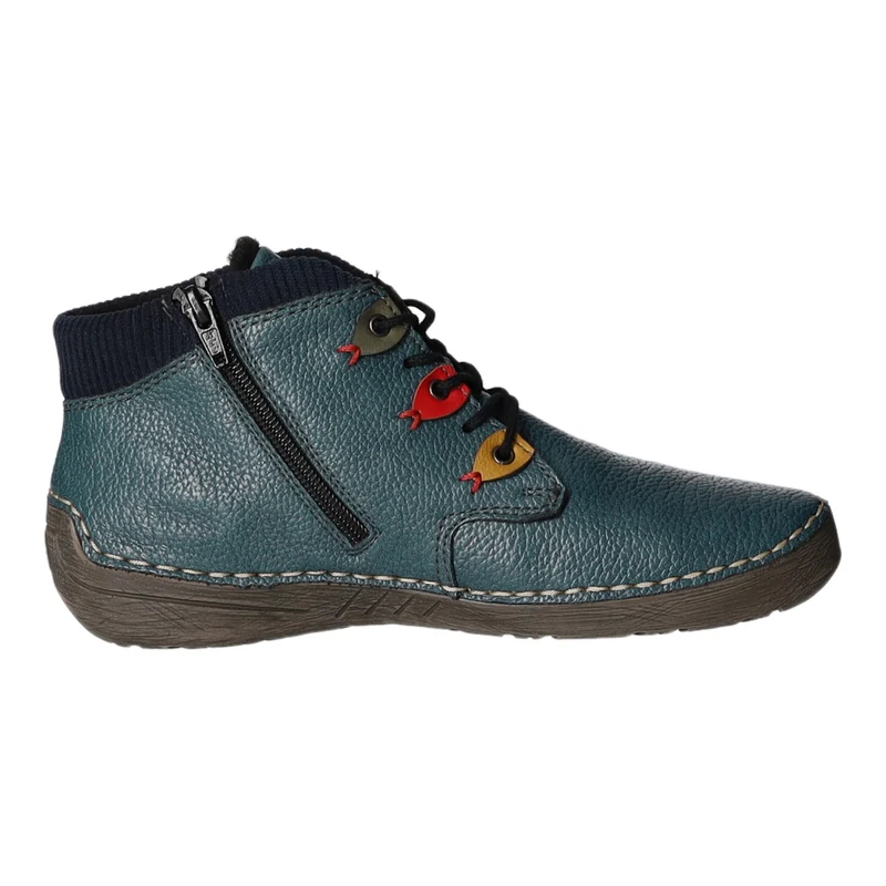 Rieker Schnürstiefelette Warmfutter bis 35mm Absatz (casual)