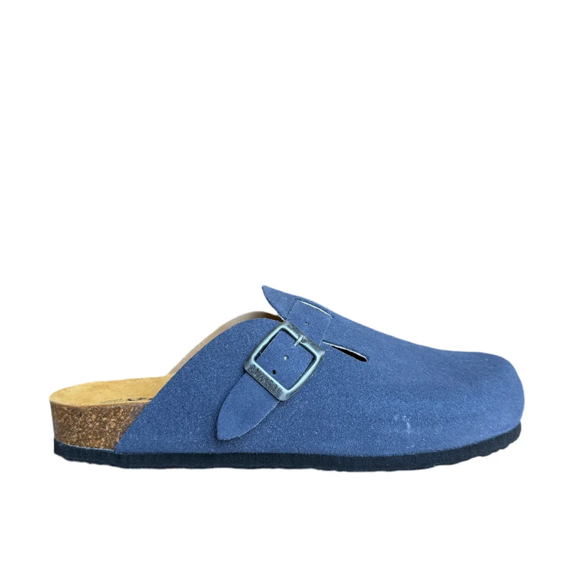 Plakton Gibraltar Wildleder Pantoletten - Jeans