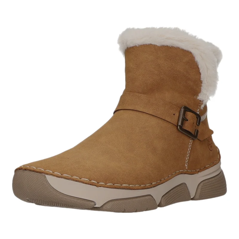 Rieker Schlupf-/Reißverschlußstiefelette Warmfutter bis 35mm Absatz (casual)
