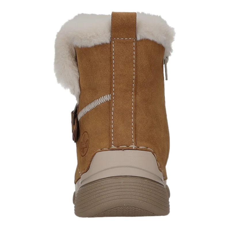 Rieker Schlupf-/Reißverschlußstiefelette Warmfutter bis 35mm Absatz (casual)