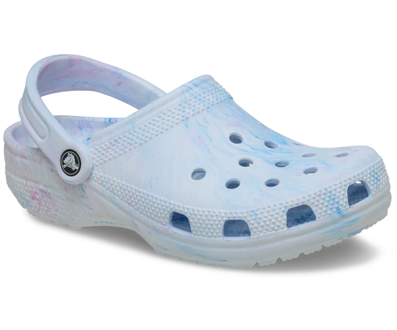 CROCS Unisex Klassischer Aquarell Marmorierter Clog | Sauerstoffwirbel