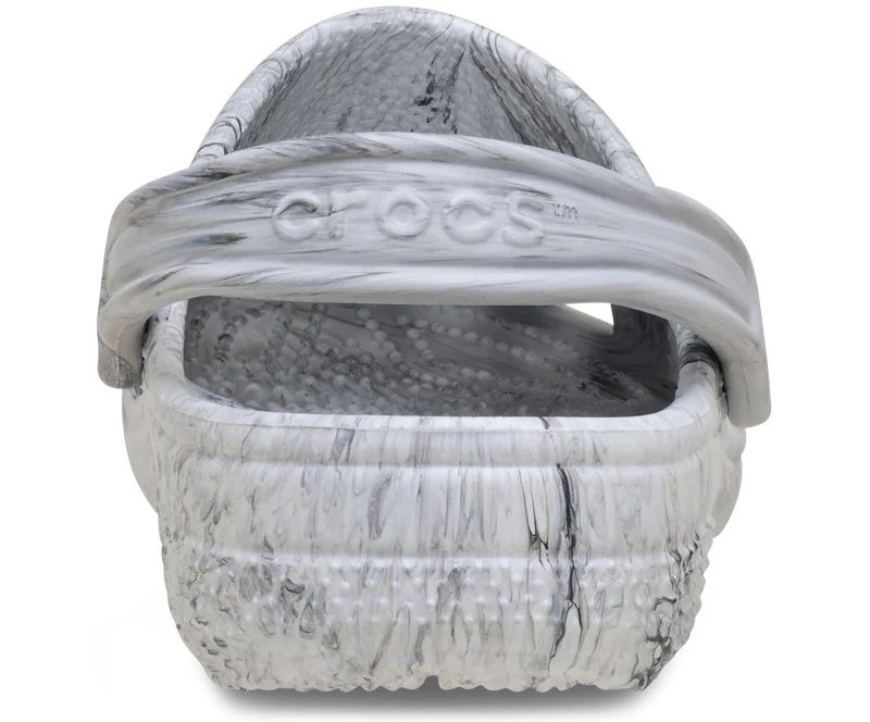 CROCS Unisex Klassischer Aquarell Marmorierter Clog | Grauer Wirbel