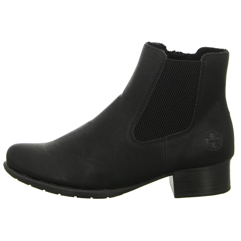Rieker Schlupf-/Reißverschlußstiefelette Warmfutter bis 35mm Absatz (casual)