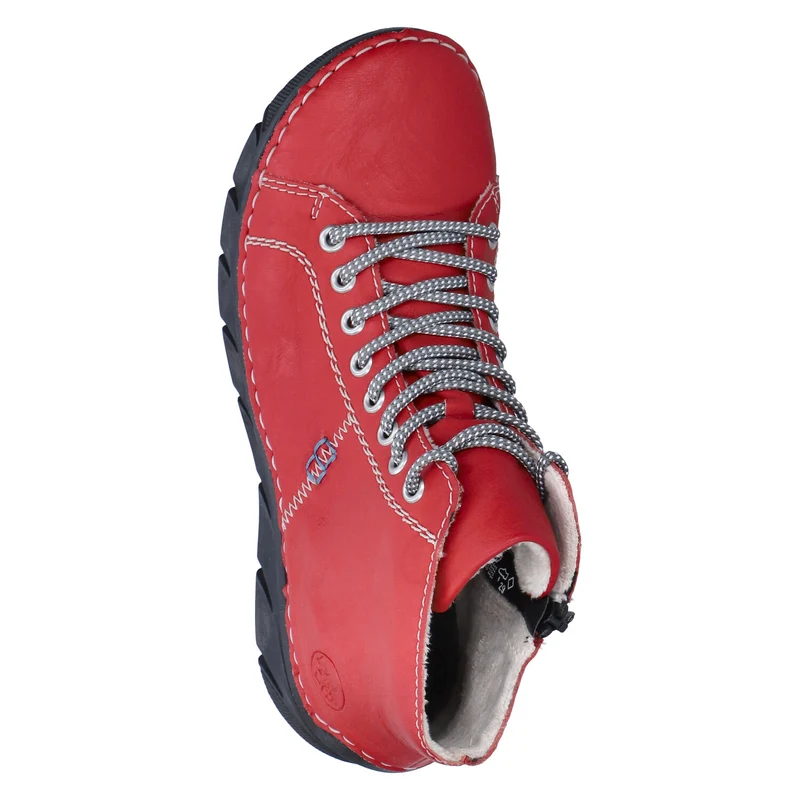 Stiefeletten Rot