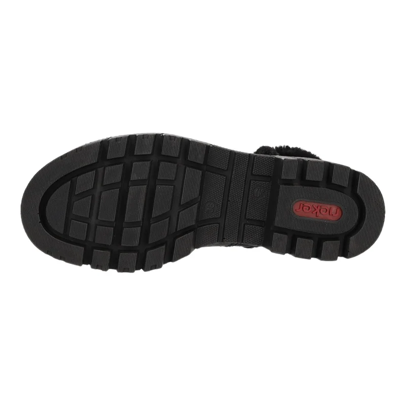 Rieker Schlupf-/Reißverschlußstiefelette Warmfutter bis 35mm Absatz (casual)