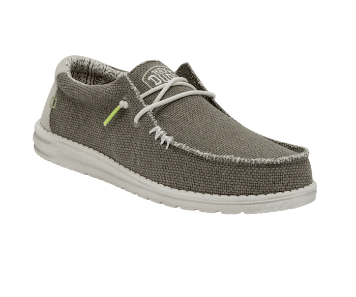 Hey Dude Wally Herren-Mokassin mit Zopfmuster | Fossil