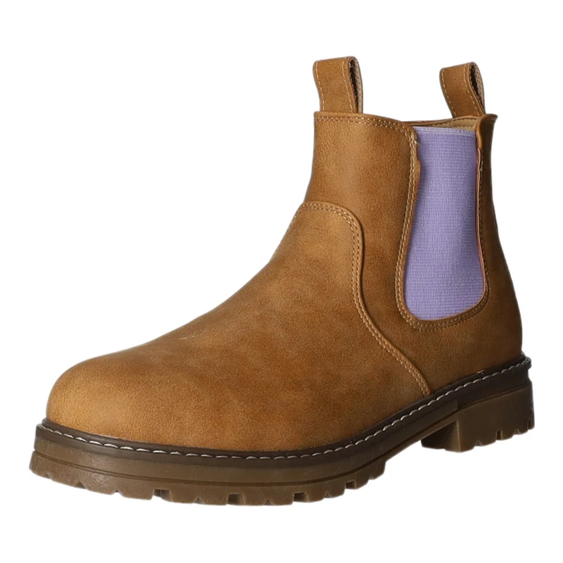 girlZ onlY Schlupf-/Klettstiefelette Warmfutter