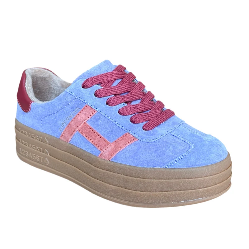 Drilleys Damen-Sneaker Sixty Eight | Wisteria