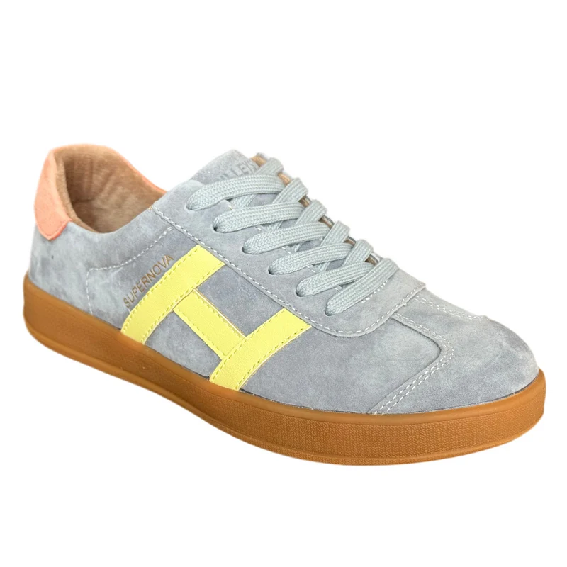 Drilleys Damen-Sneaker Sixty | Aqua Mellow