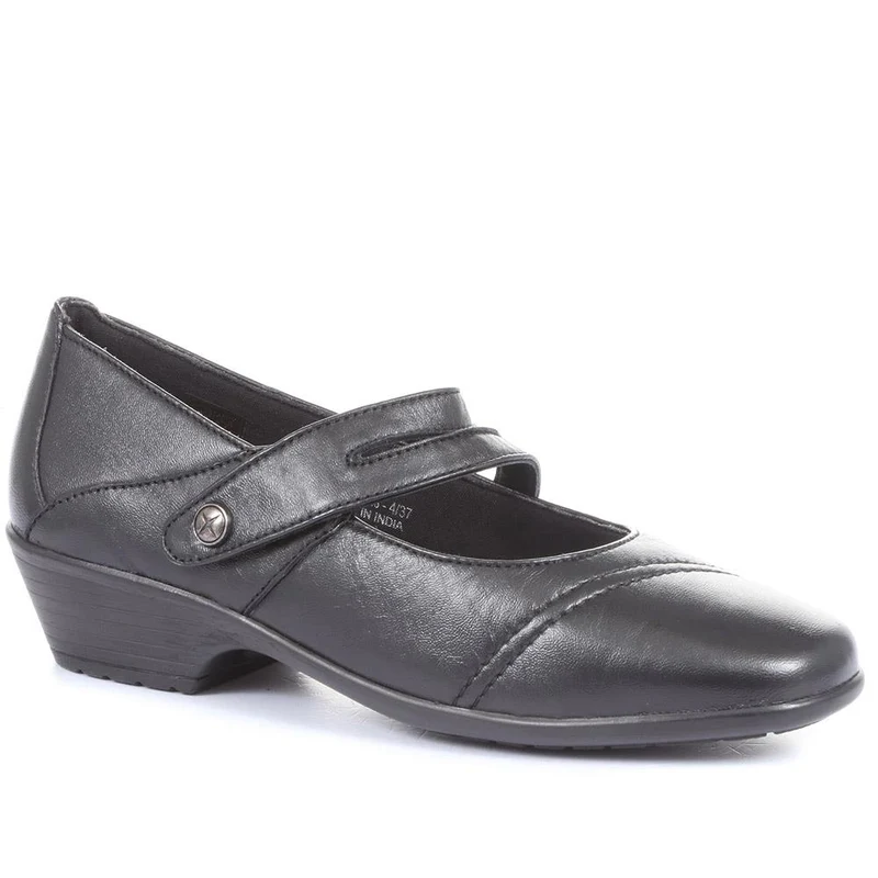 Leather Mary Janes - HSKEMP1813 / 146 313