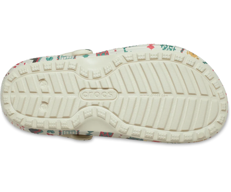 CROCS Unisex Fair Isle Lined Clog | Knochen