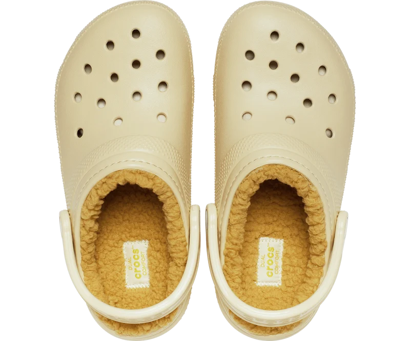 Crocs Unisex-Klassiker Lined Clog | Sesam