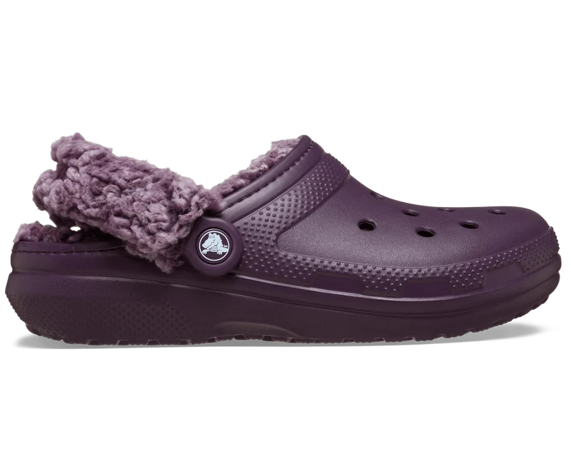 CROCS Unisex-Fleece Lined Clog | Plüschpflaume