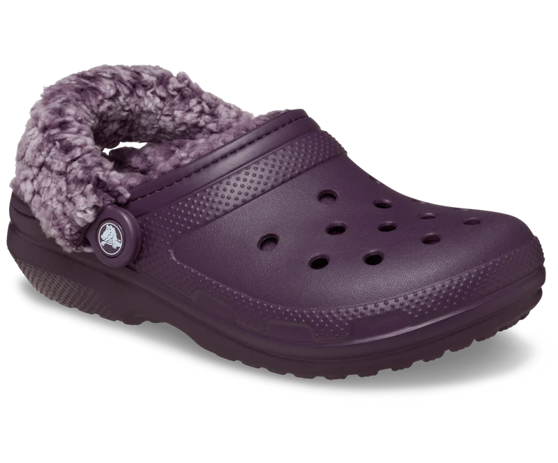CROCS Unisex-Fleece Lined Clog | Plüschpflaume