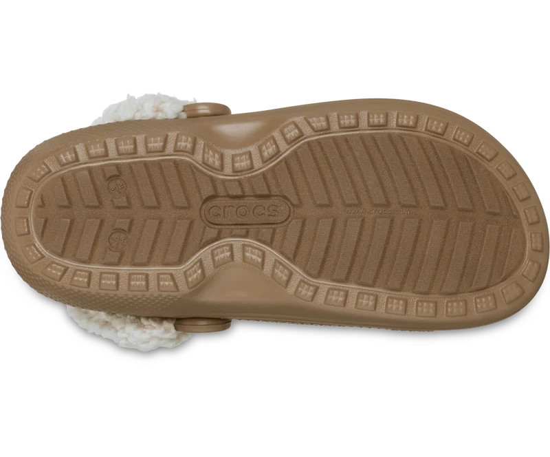 CROCS Unisex-Fleece Lined Clog | Sepia