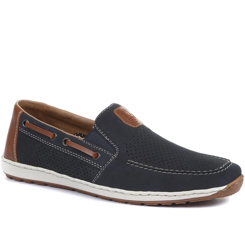 Slip-On Casual Shoes - RKR33500 / 319 700 - Navy