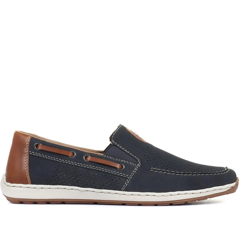 Slip-On Casual Shoes - RKR33500 / 319 700 - Navy