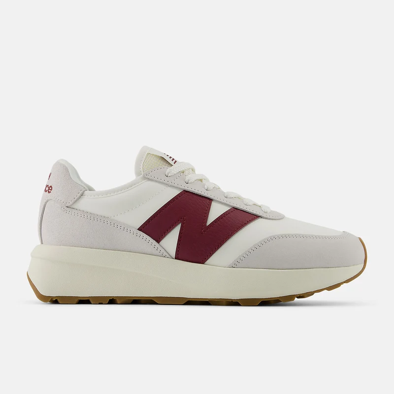 New Balance Unisex 370 Trainer | Meersalz-Karmesinrot