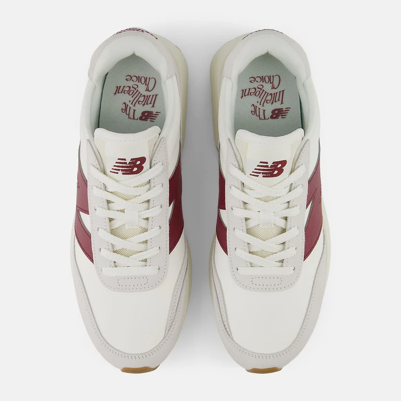 New Balance Unisex 370 Trainer | Meersalz-Karmesinrot