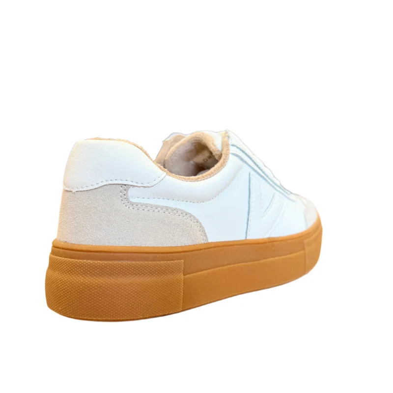 Drilleys Eighty Damen-Sneaker | Makelloses Weiß