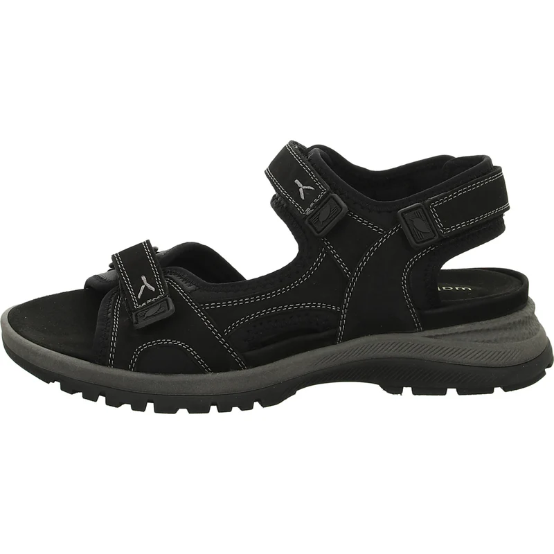 Waldläufer Sandalette mit Mehrweite bis 30mm Sohlenhöhe H-Sora