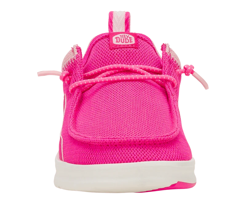 Hey Dude Wally Y Hey2O Colourblock Mokassin für Kinder | Pink Glo / Hellrosa