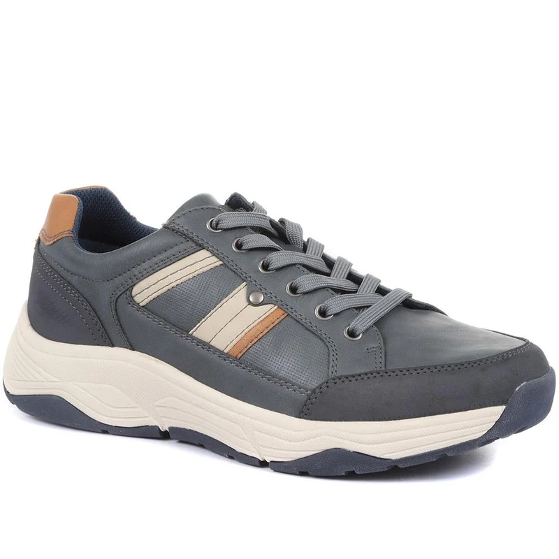 Lace-Up Trainer Shoe - SUNT34007 / 320 327