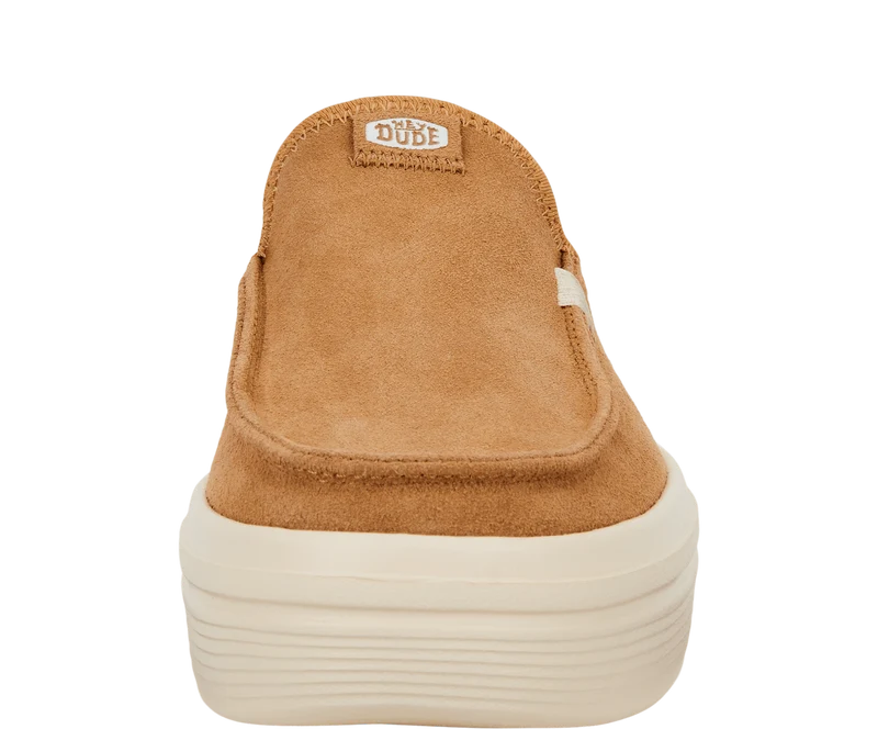 Hey Dude Austin Lift Classic Damenschuh aus Wildleder | Hellbraun