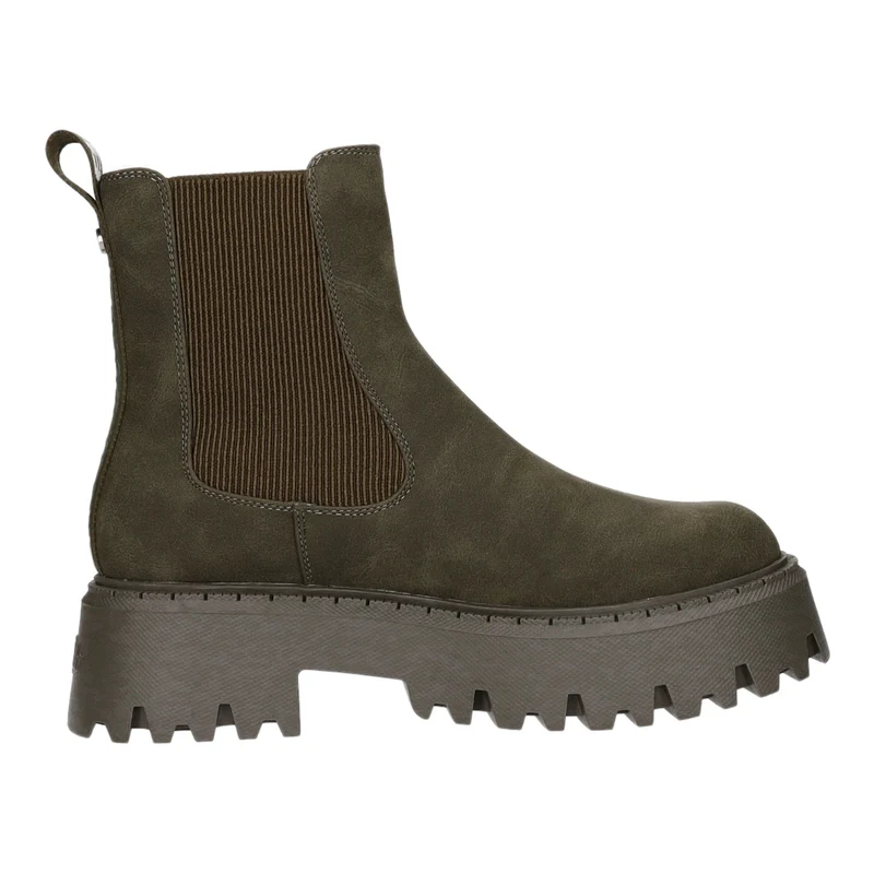 Buffalo Schlupf-/Reißverschlußstiefelette Warmfutter bis 35mm Absatz (casual) Aspen Chelsea Warm