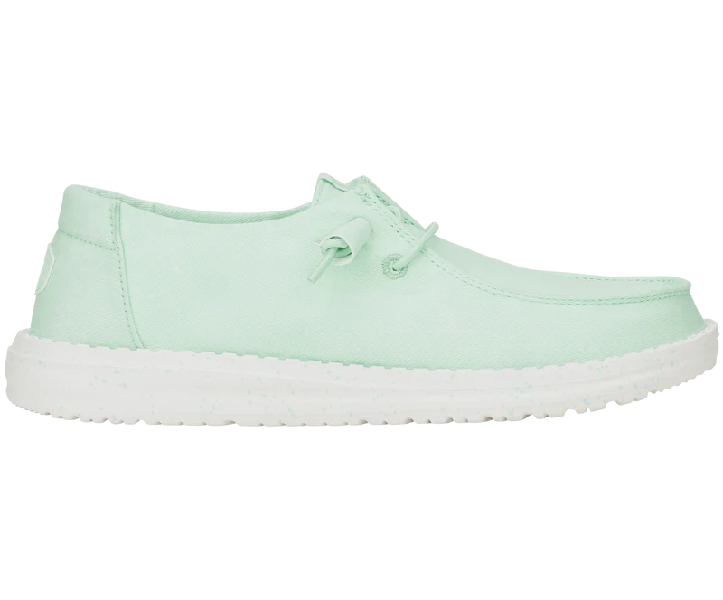 Hey Dude Damen-Mokassin Wendy aus Stretch-Canvas | Bay Blue