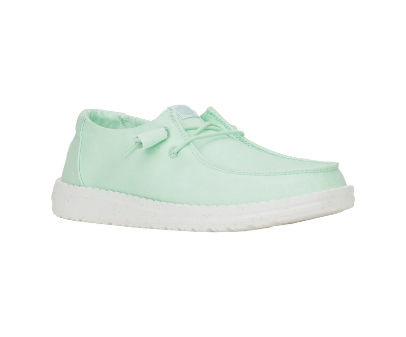 Hey Dude Damen-Mokassin Wendy aus Stretch-Canvas | Bay Blue