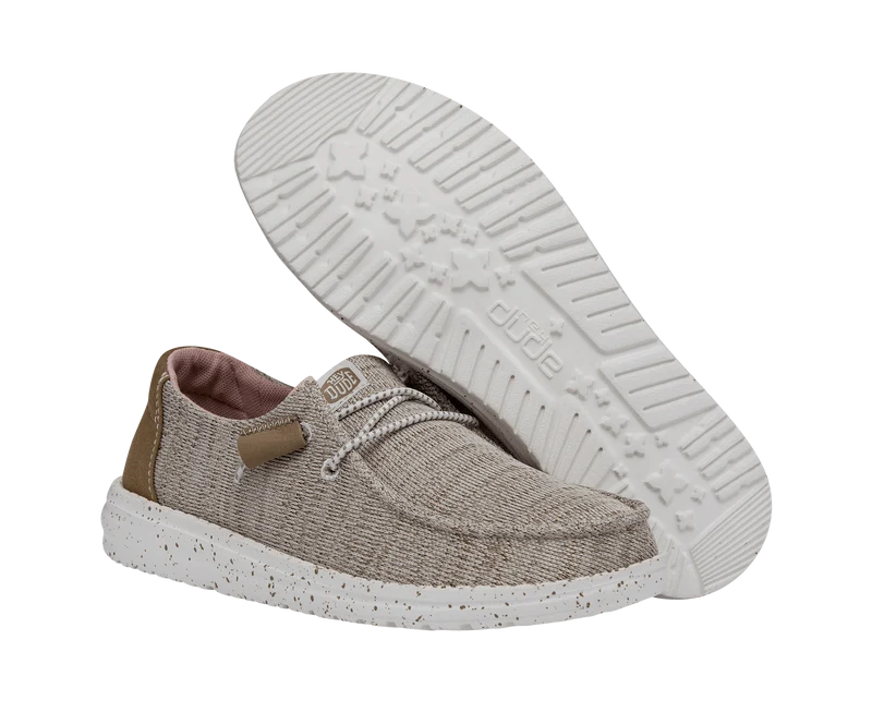 Hey Dude Damen-Mokassin Wendy Sport Mesh | Walnuss