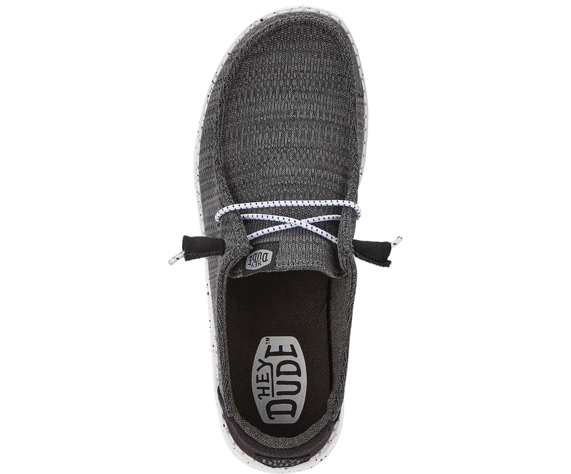 Hey Dude Damen-Mokassin Wendy Sport Mesh | Schwarz