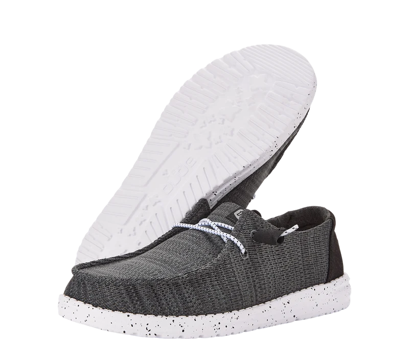Hey Dude Damen-Mokassin Wendy Sport Mesh | Schwarz