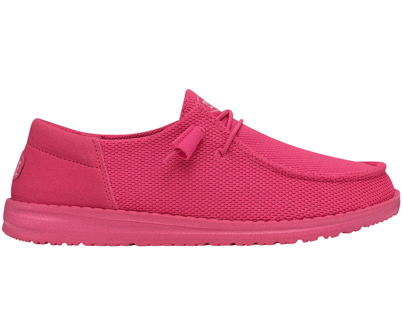 Hey Dude Damen-Mokassin Wendy Funk Mono | Elektrisches Pink