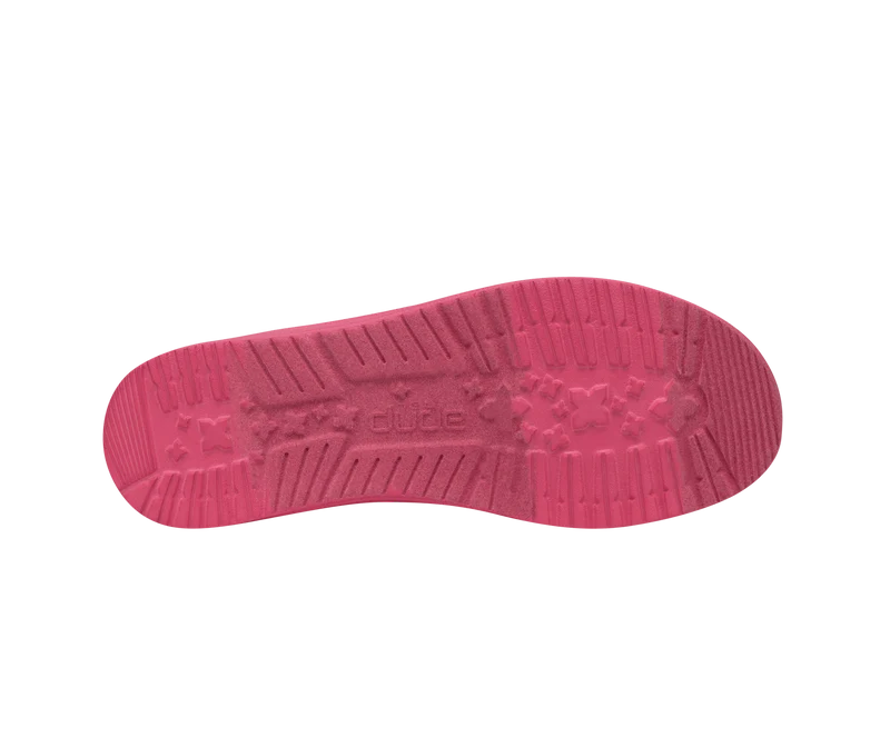 Hey Dude Damen-Mokassin Wendy Funk Mono | Elektrisches Pink